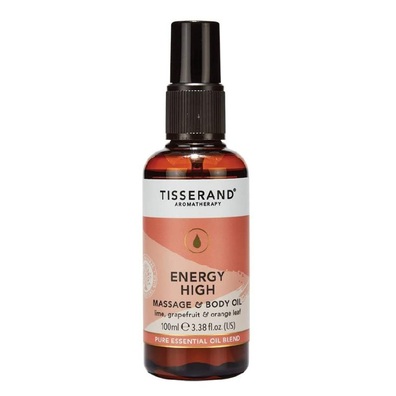 Tisserand Energy High Massage & Body Oil - Olejek do masażu